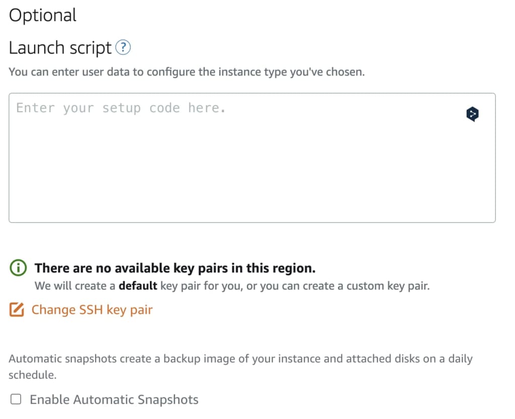Amazon LightsailでWordPress構築 – Lightsail設定編